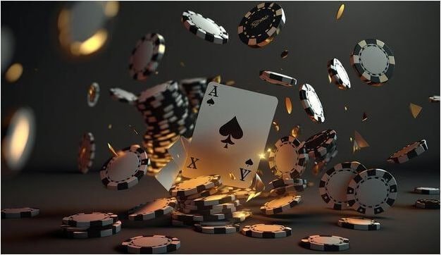 Microgaming blackjack game interface showing card hand and betting options